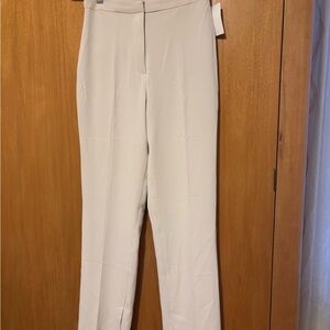 H&M Cream Straight Leg Pants
